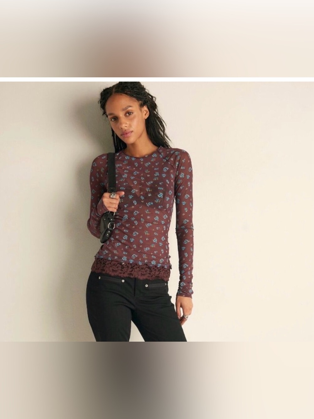 Free People Intimately Midnight Spark Layering Top - Picture 7 of 7